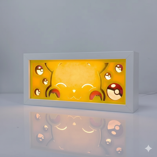 Caja de Luz Anime 3D – Ilumina a tu Personaje Favorito ✨