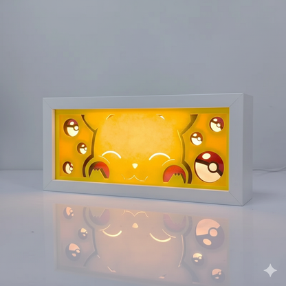 Caja de Luz Anime 3D – Ilumina a tu Personaje Favorito ✨